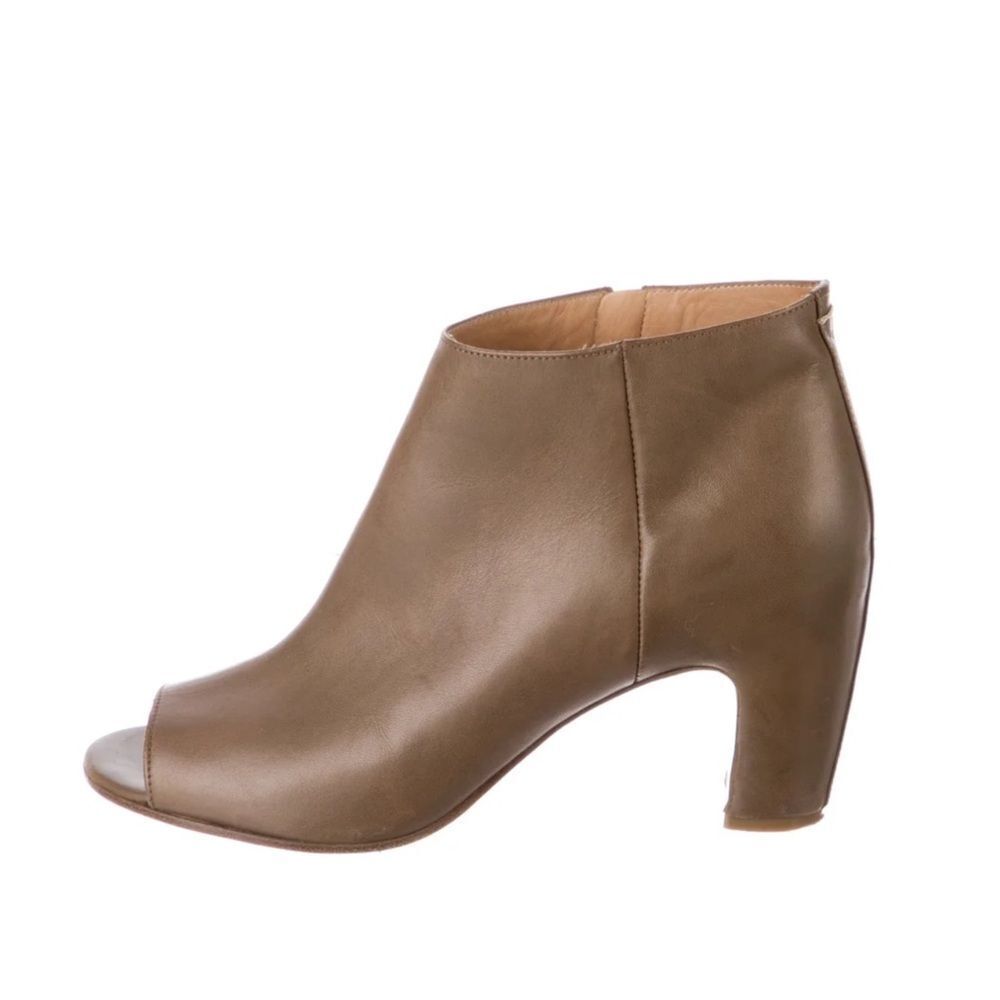 Maison Martin Margiela Taupe Leather Booties